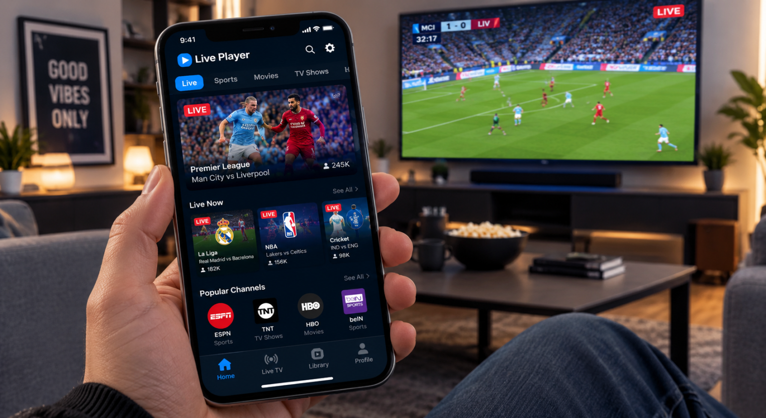 Live Player App